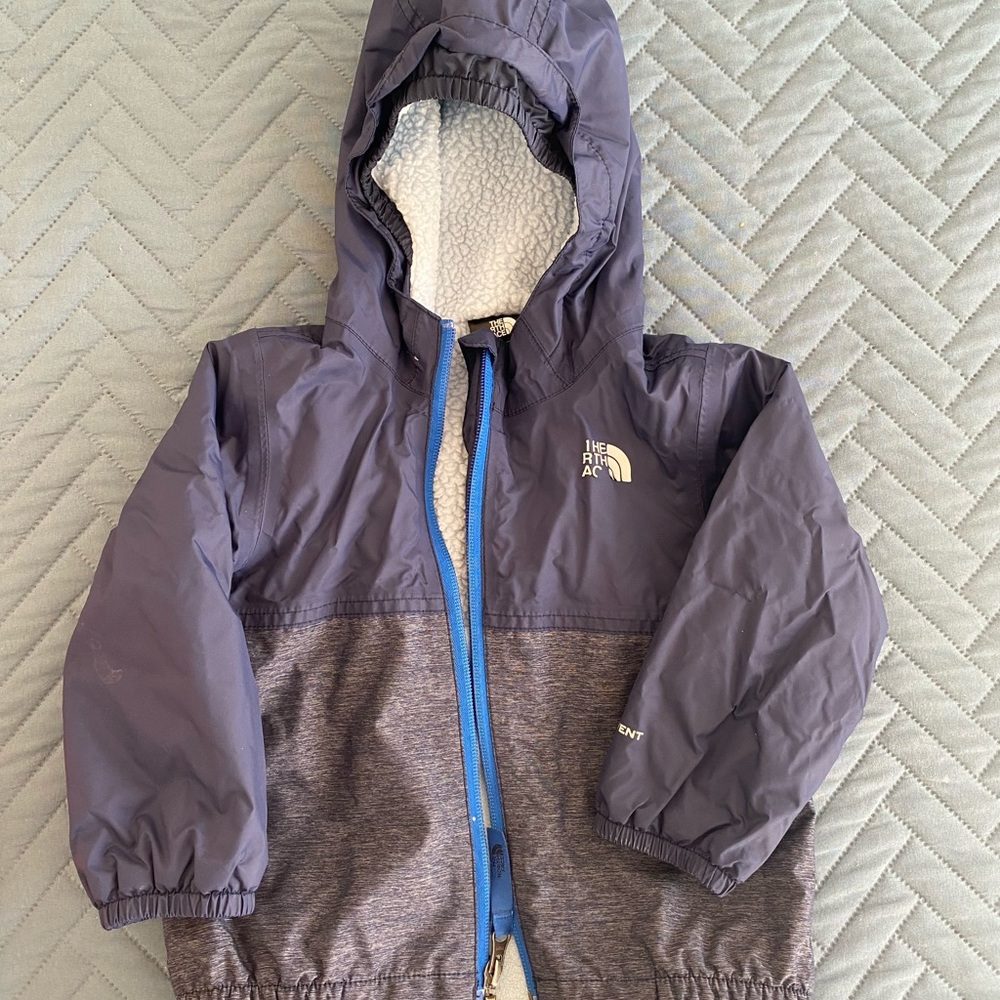 Toddler boy North Face jacket, size 12-18 months